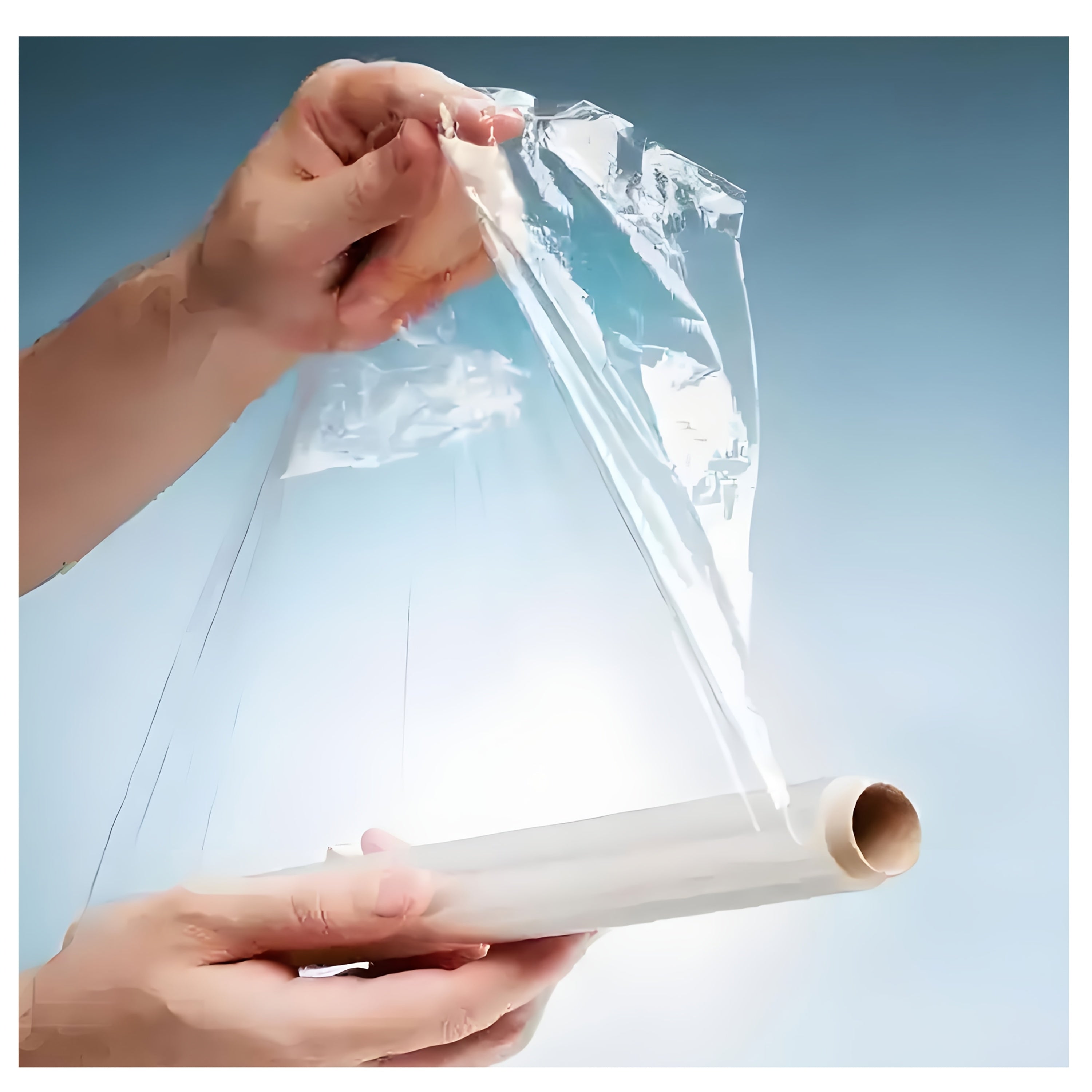 12in X 2000ft.\u002F18in X 2000ft.\u002F24in X 2000ft. Roll, Plastic Wrap, Food Wrap with Slide Cutter, Food Service Clear Cling Film, BPA FREE, Anti-fogging, Strong, Microwave And Refrigerator Safe, Flexible Wrapping (1\u002FCarton).