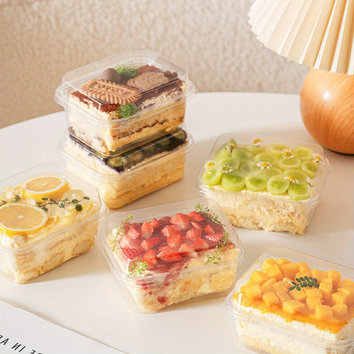 24\u002F48pcs Stackable Freezer & Fridge Safe Plastic Food Storage Containers with Flip-Top Lids Suitable for Meat, Fruit, Vegetable - Reusable Freezer-Safe Lunch Boxes, Pantry Organizers, Ideal for Christmas Food Display & Storage