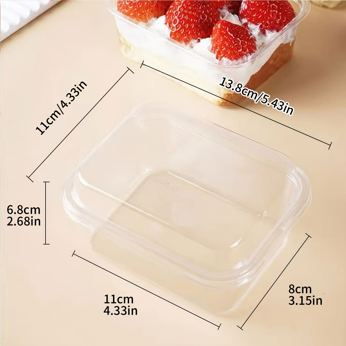 24\u002F48pcs Stackable Freezer & Fridge Safe Plastic Food Storage Containers with Flip-Top Lids Suitable for Meat, Fruit, Vegetable - Reusable Freezer-Safe Lunch Boxes, Pantry Organizers, Ideal for Christmas Food Display & Storage