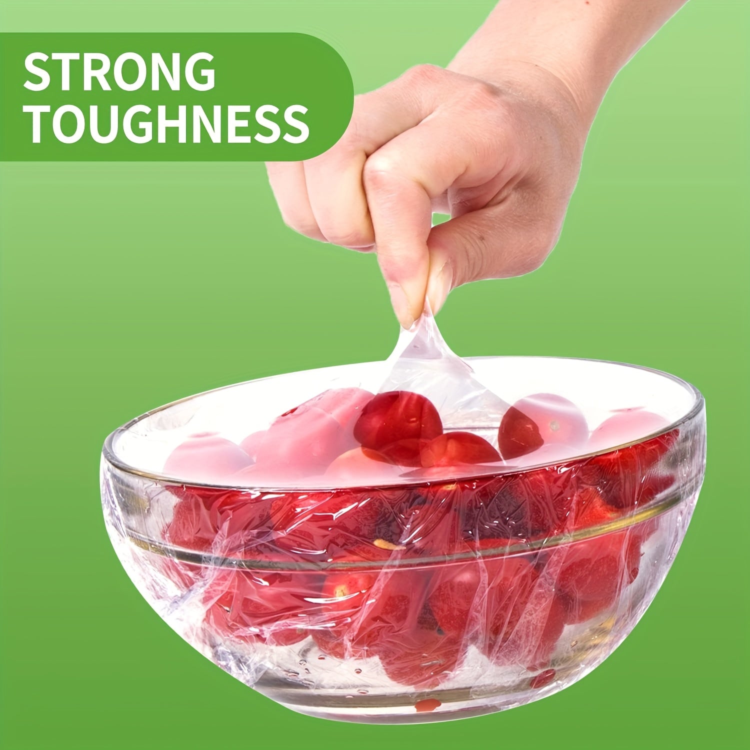 WRAPOK Catering Cling Film Dispenser and Cutter Kitchen Plastic Food Seal Wrap, Foodservice Cook's Tools for Kitchen, 300mm X 300m